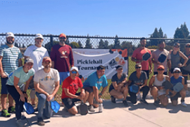 Benerd College Pickleball participants in 2024