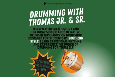 Drumming with Thomas Jr. and Sr. 