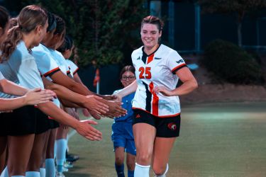Pacific women's soccer player 
