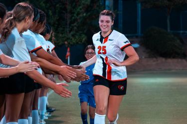 Pacific women's soccer player 