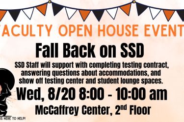 SSD Fall 2025 Faculty Open House