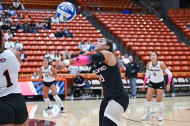 Pacific women's volleyball player