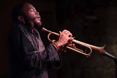 Jazz trumpeter Brandon Woody