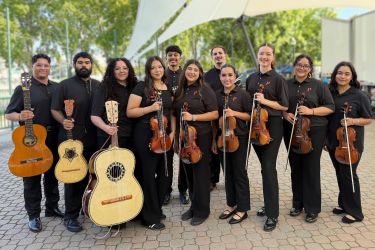 Mariachi Ocelotlán ensemble 2025