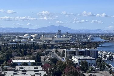 Mt. Diablo from Stockton