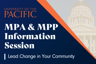 MPA & MPP Information Session Lead Change In Your Community