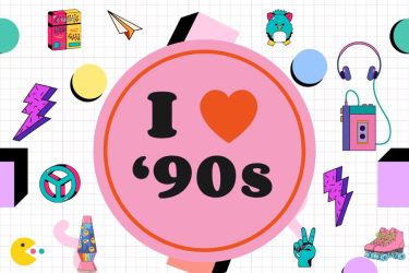 I love the '90s graphic