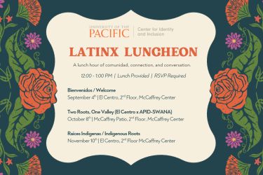 November 10, 2026, 12-1 pm, El Centro, 2nd Floor, McCaffrey Center