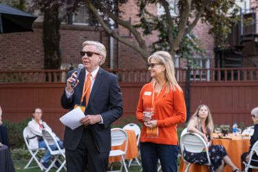 President Callahan and First Lady Callahan 