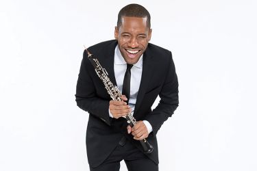 Oboist Hassan Anderson