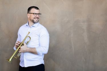 Trumpet player Joe Mazzaferro