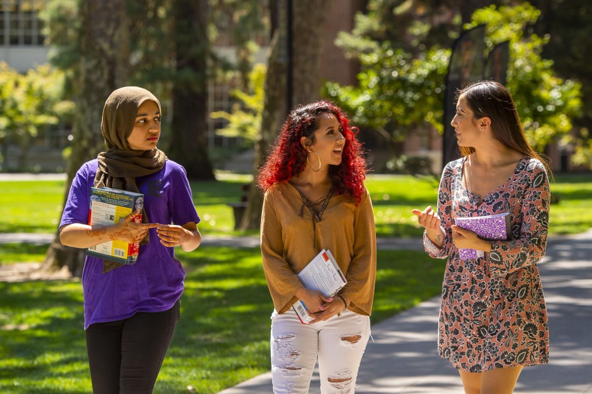 sociology students talking