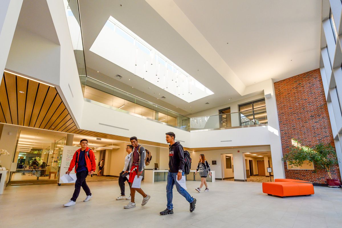 library interior