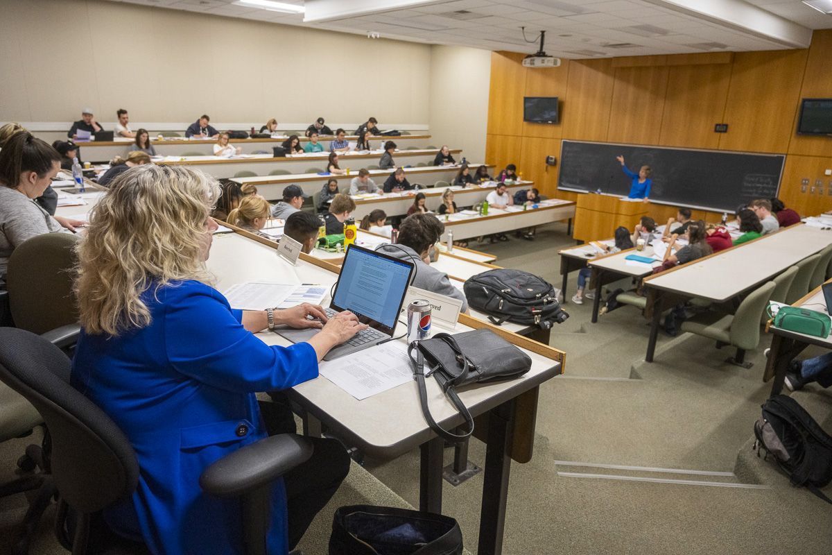 students in classroom