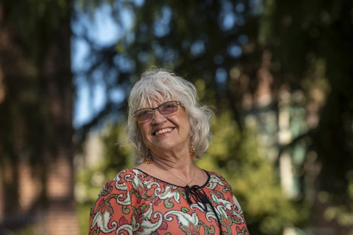 OLLI member smiling