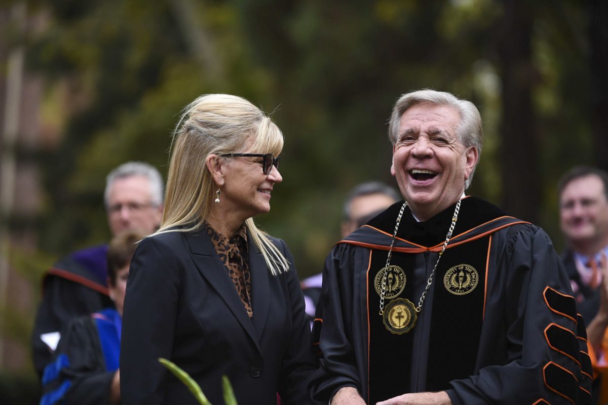 President Callahan and Jean Callahan