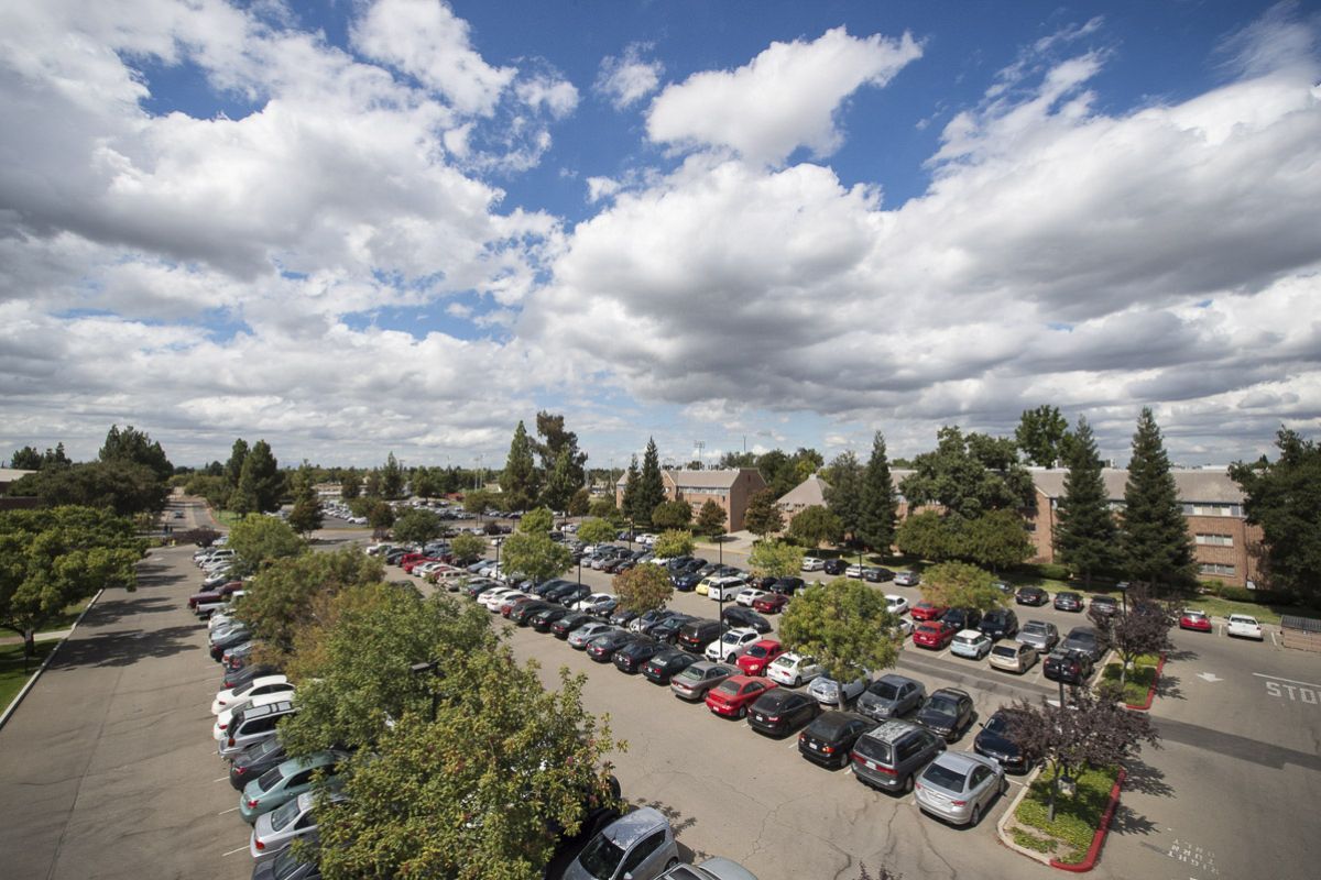 a parking lot at Pacific