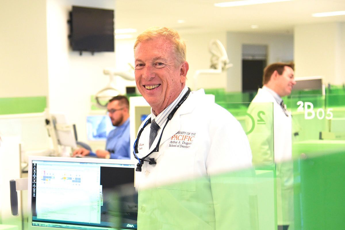 dugoni faculty in a clinical setting