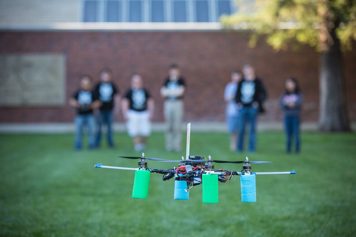 Drone Flying