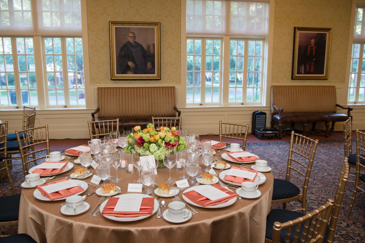 interior shot of presidents room