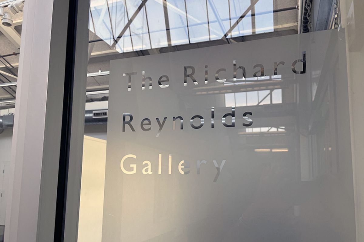Interior gallery door