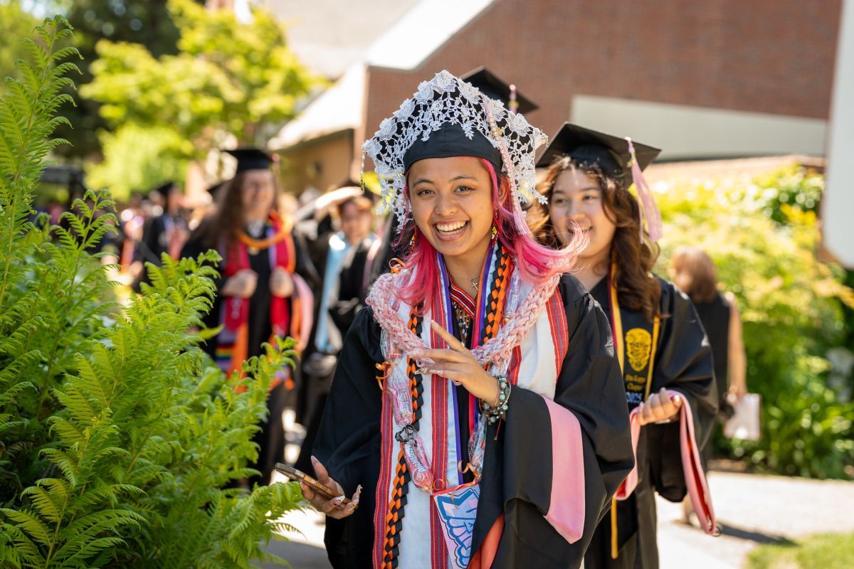 graduating conservatory student