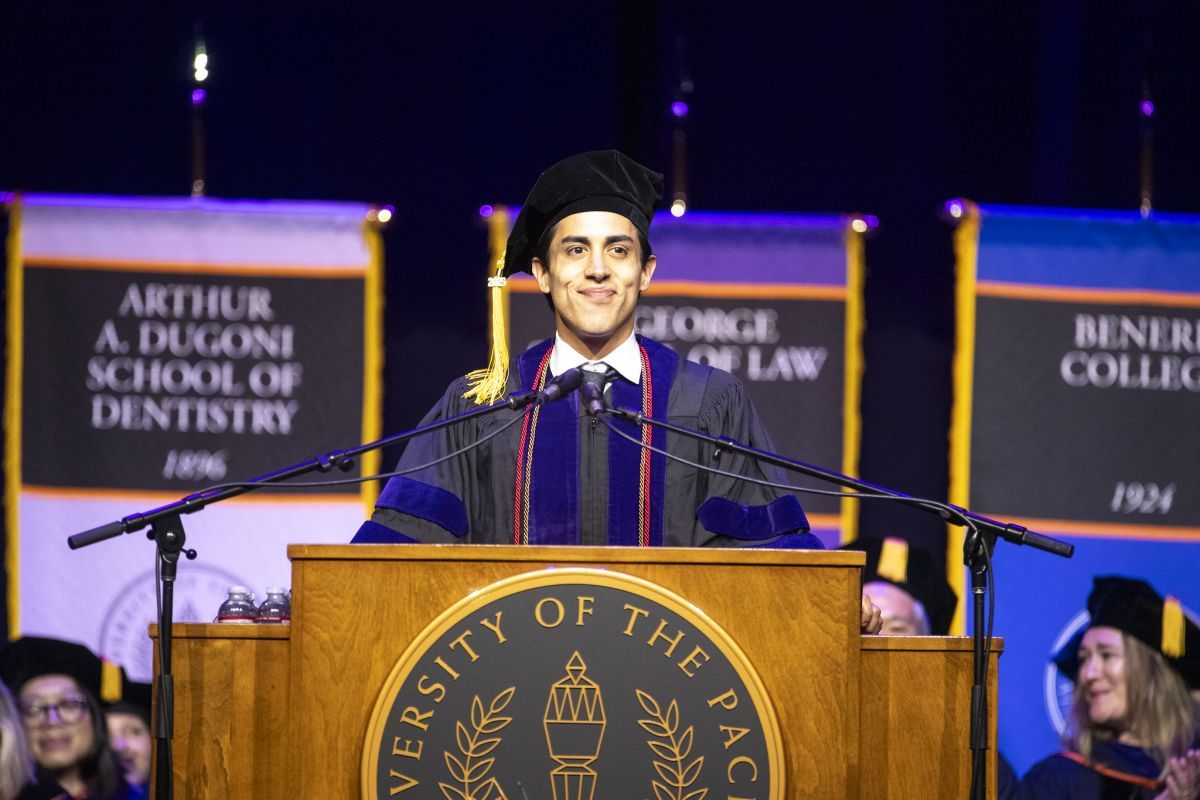 student speaker at commencement