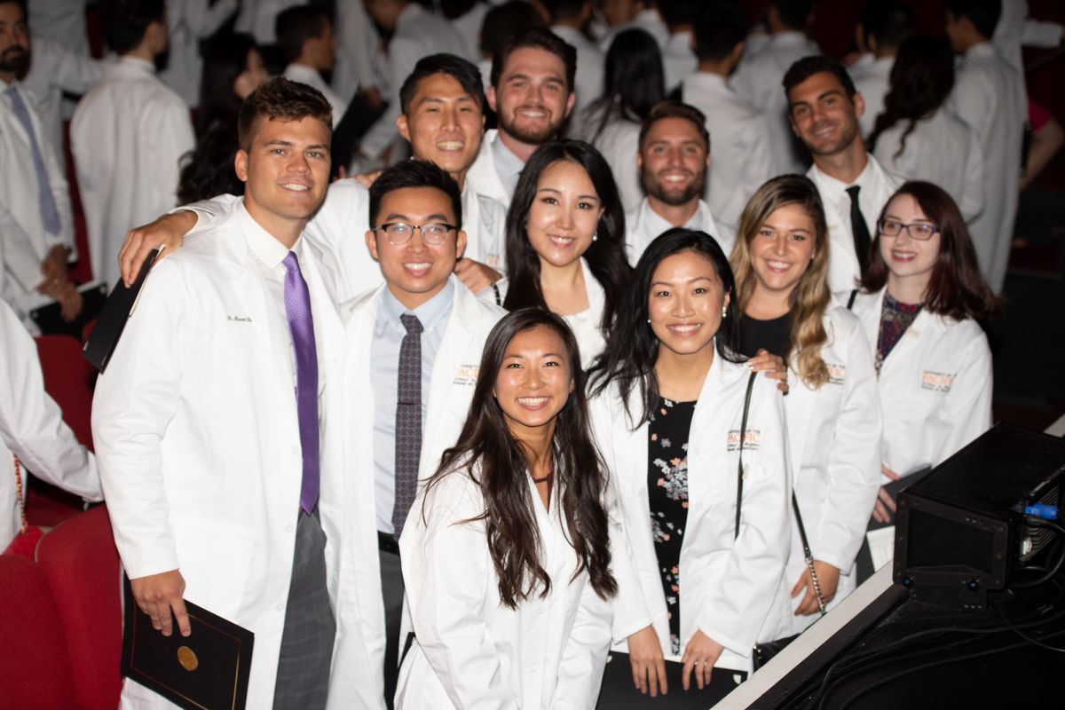 a group of Dugoni dental students