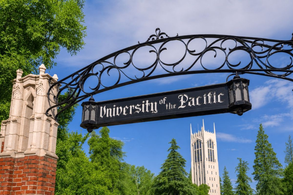 University of the Pacific front gate