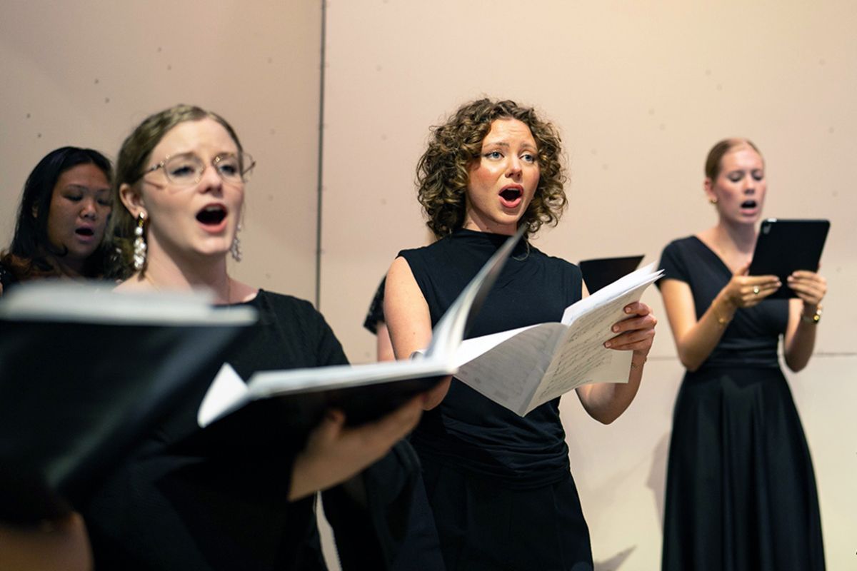 University of the Pacific choir, soprano section