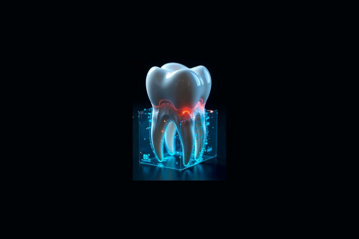 AI tooth illlustration