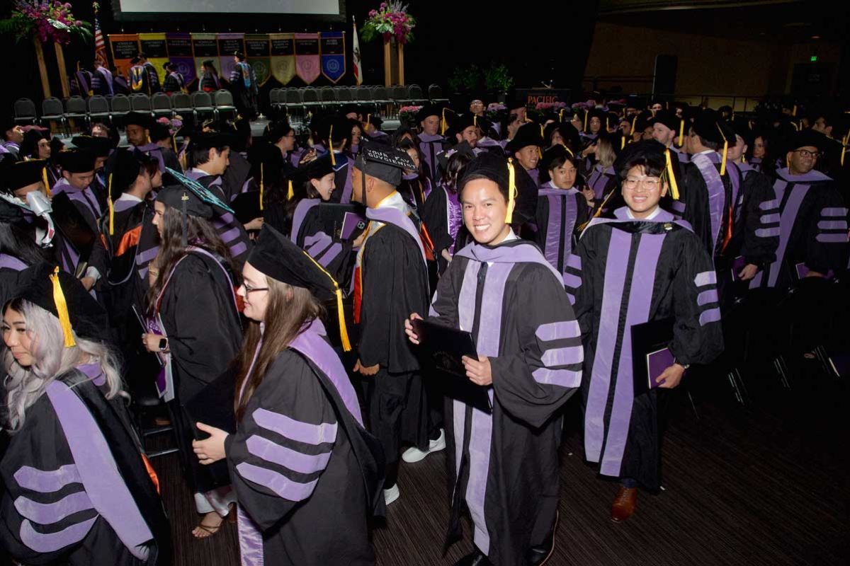 Students at 2025 Commencement