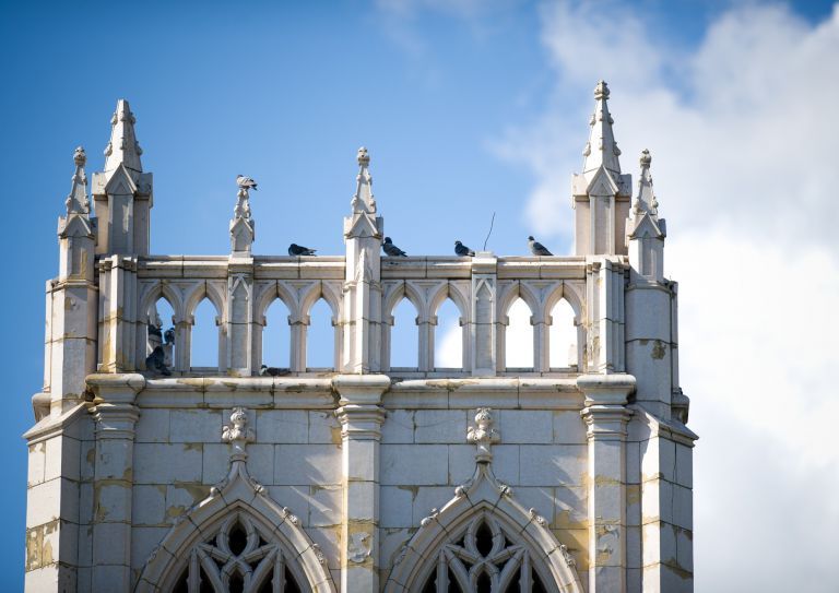 burns tower top