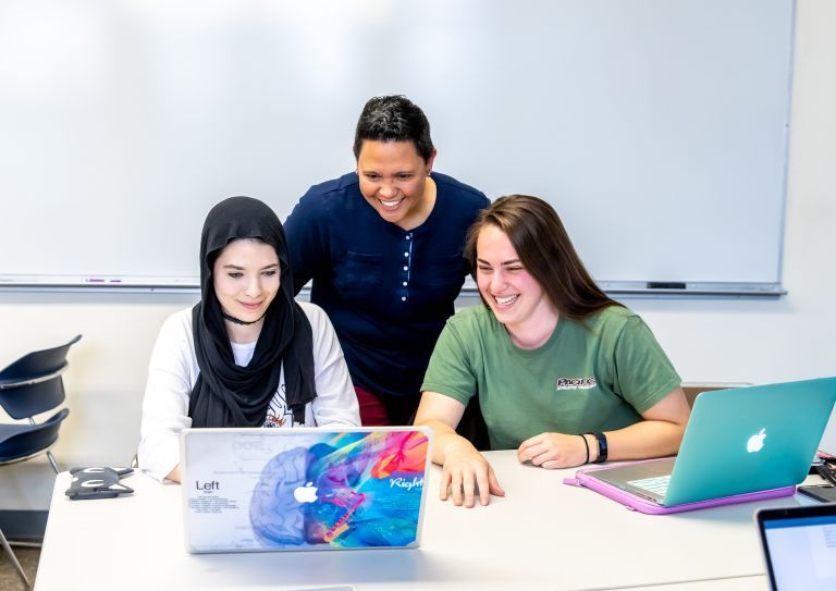 Students in classroom