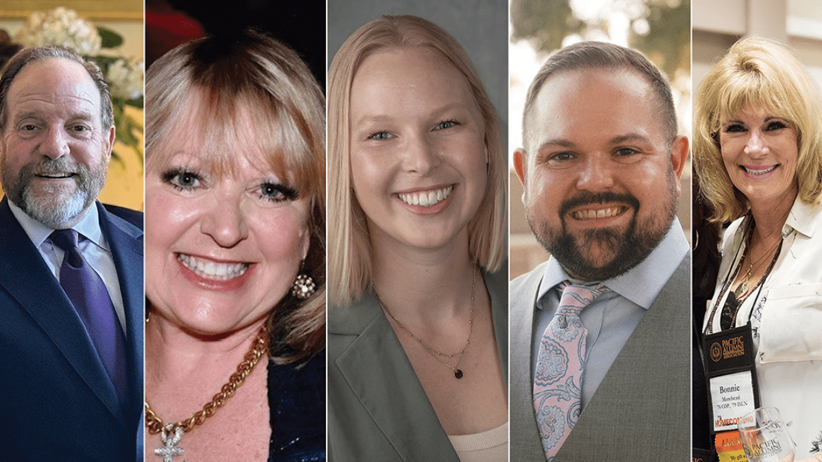 James (Jeff) F. Agnew III '84 Georgette (Haefling) Hunefeld '90 Allison Jones '14 Gerald (Gerry) Latasa '10, '13 Bonnie Morehead '76, '79