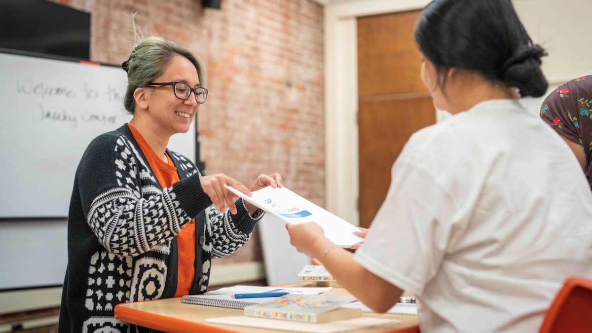 Students tutoring