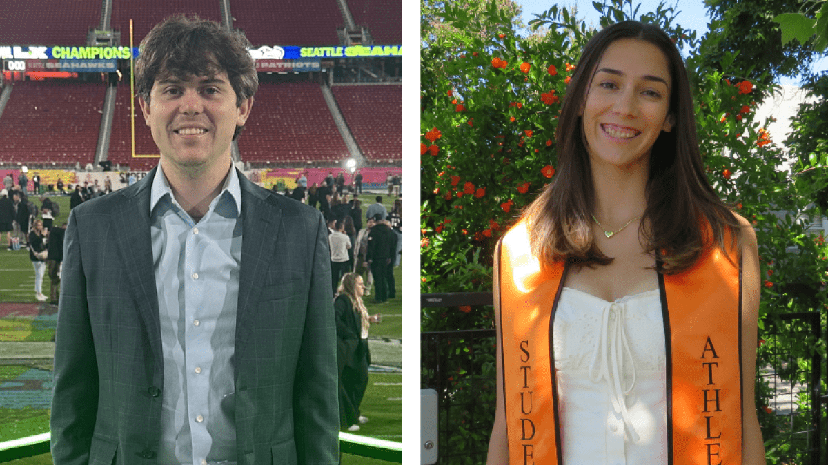 Miles Ryan ’26 and Juliana Alexander ’24, ’27 