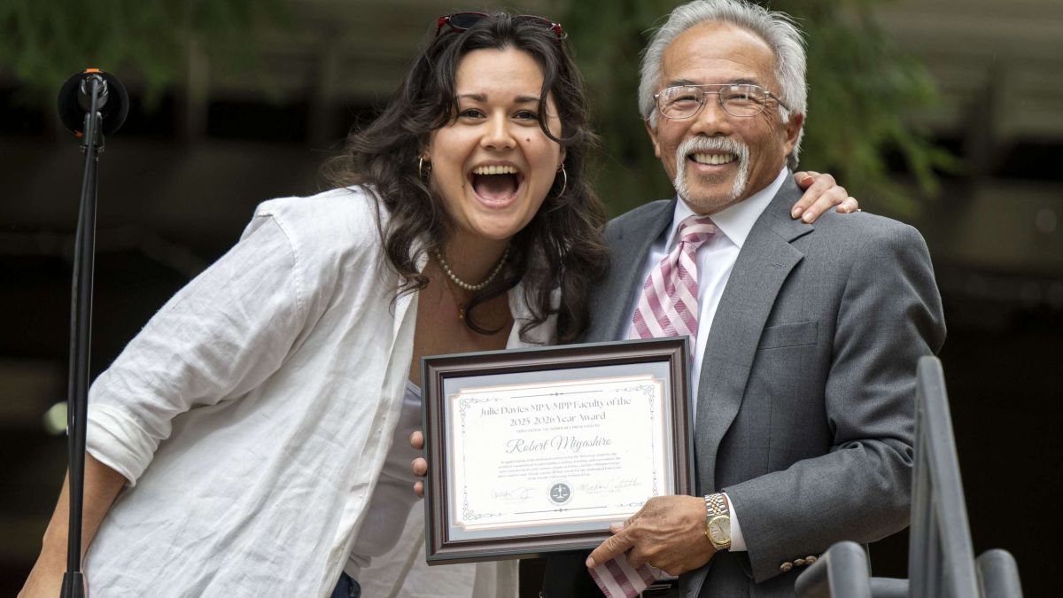 University of the Pacific — Professors of the Year awards recognize faculty for their service and dedication