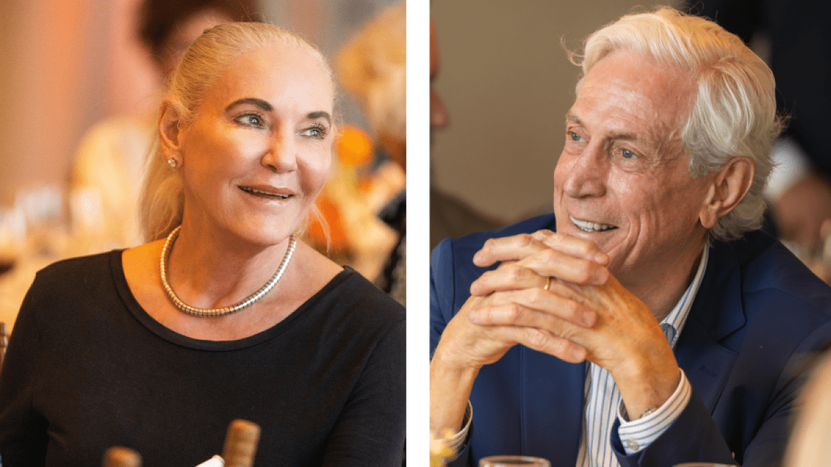 Mary-Elizabeth Eberhardt ’76 and Paul Dassenko and ’82 