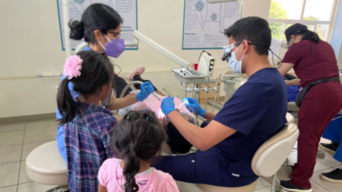 Students and faculty use their spring break for a good cause -- to serve people in need.