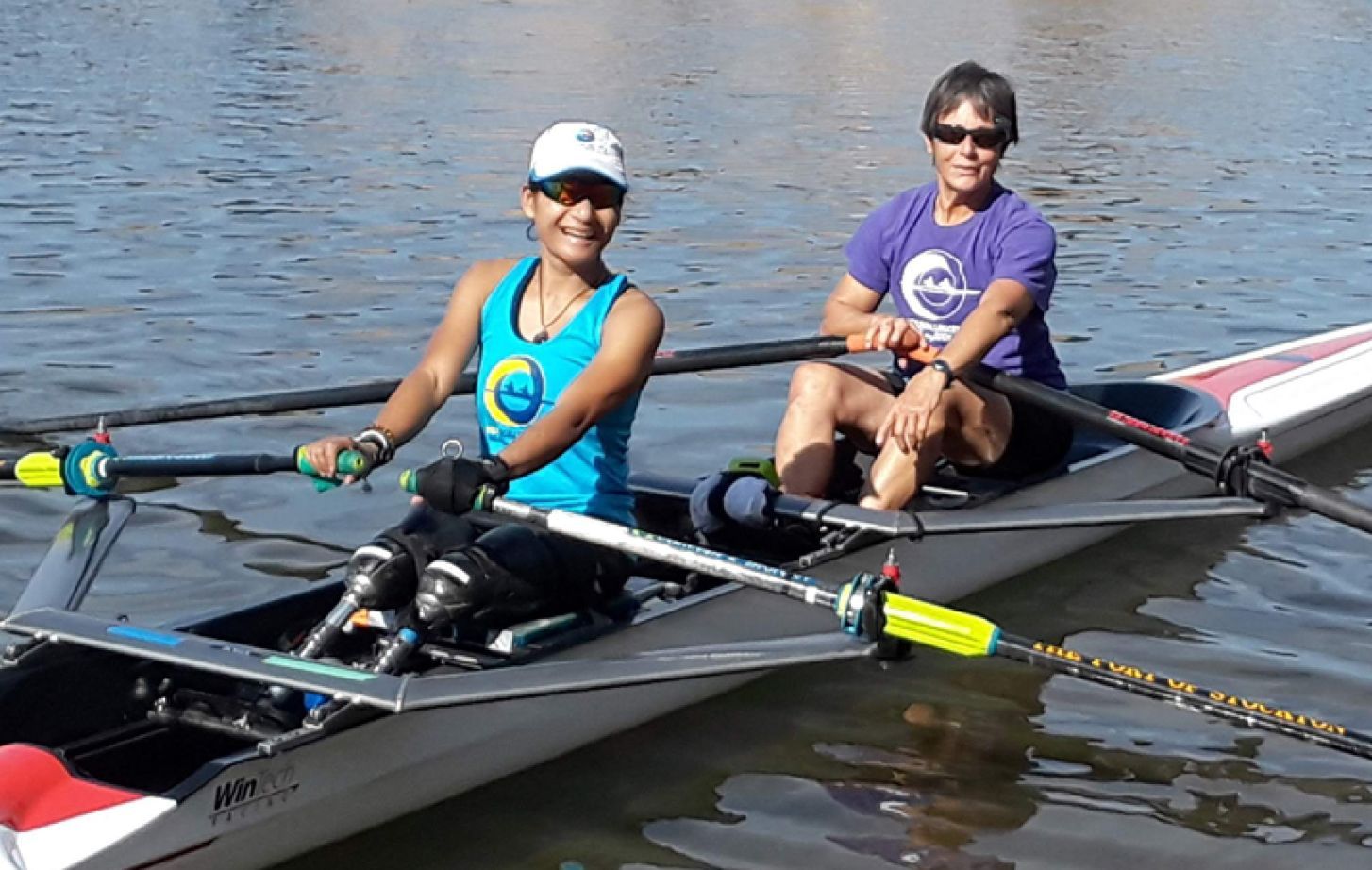 Patricia "Pat" Tirone '02 (right)