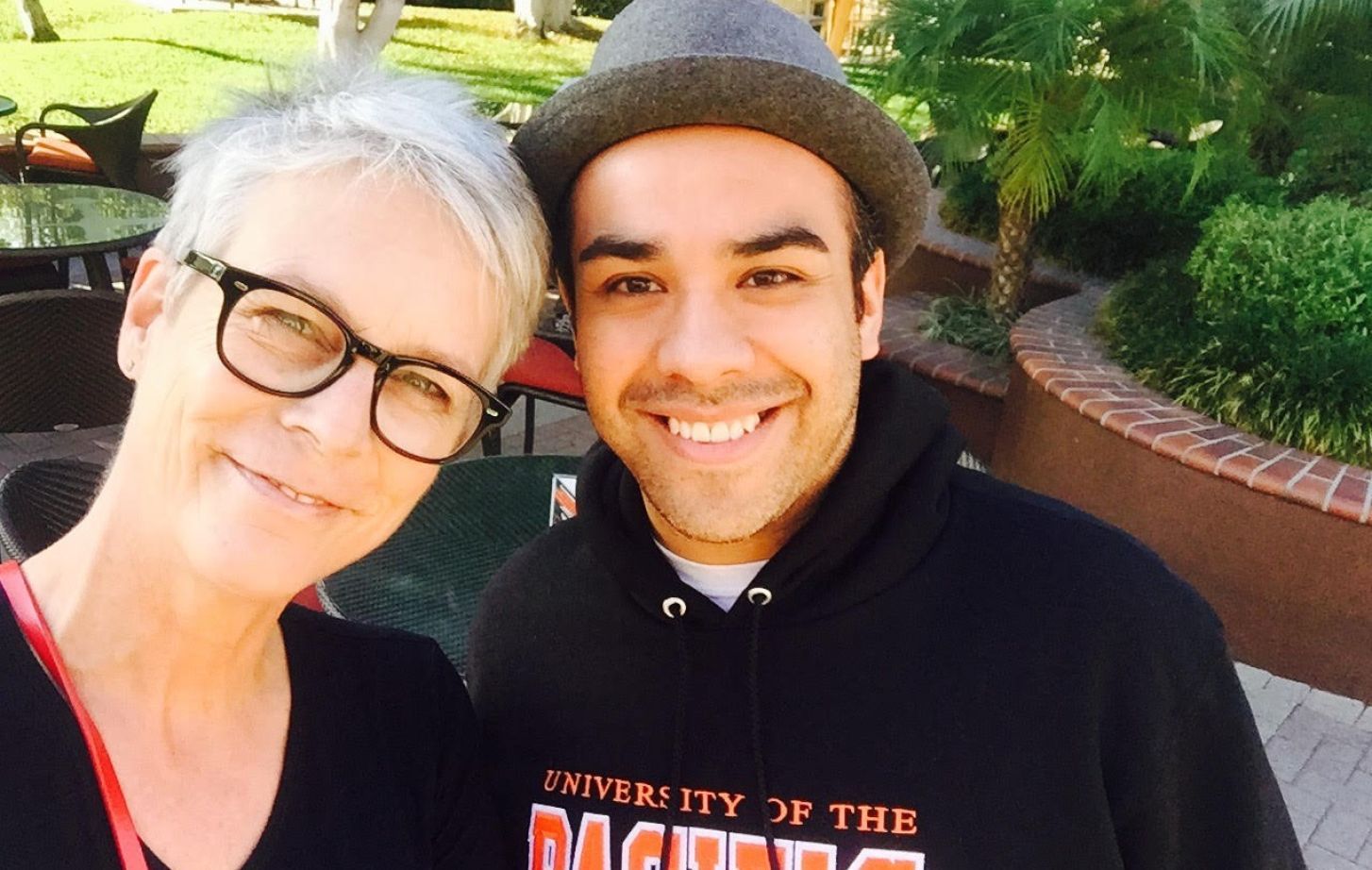 Jamie Lee Curtis and Jorge Ramirez-Martinez