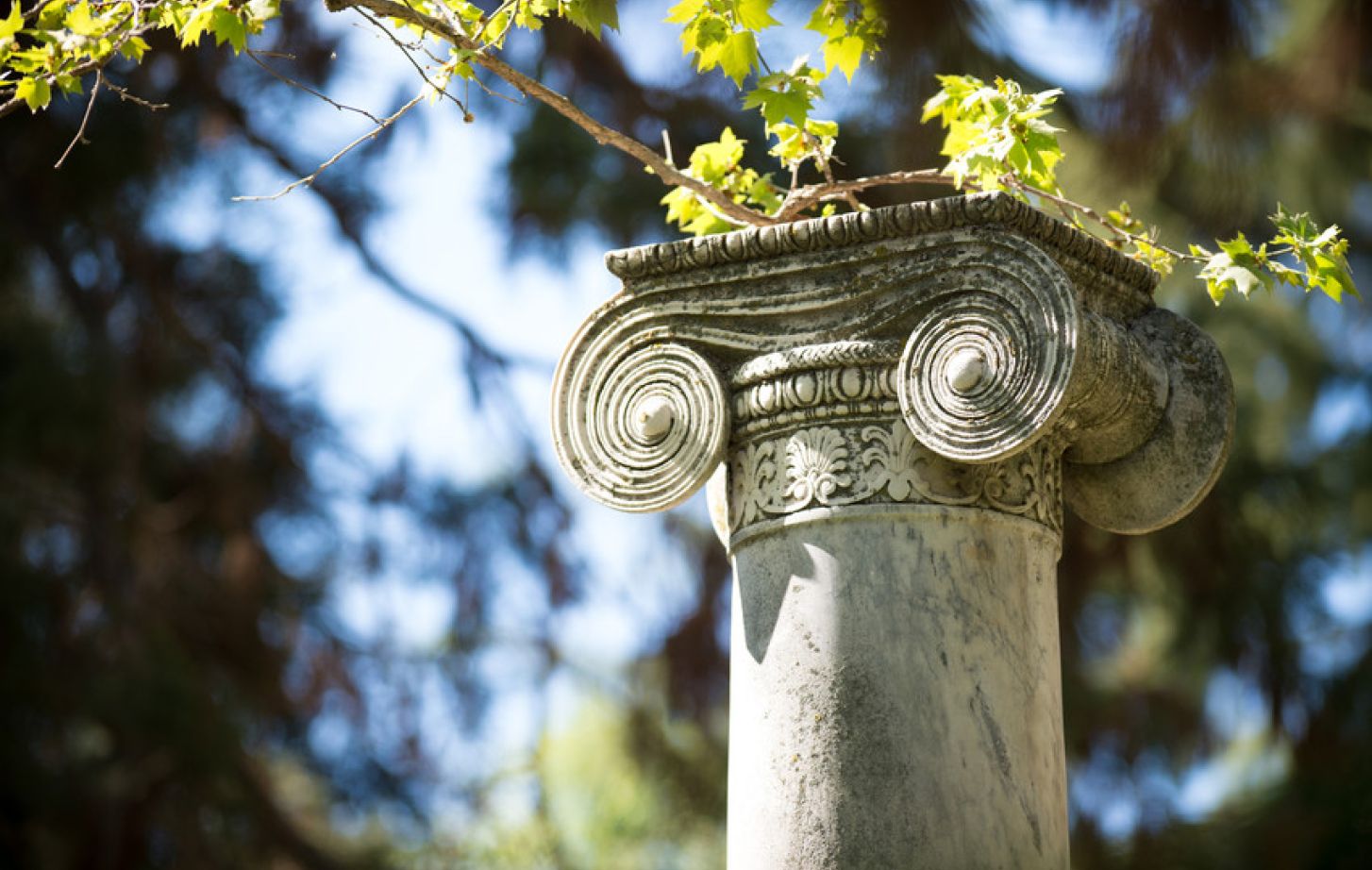 University of the Pacific's iconic columns