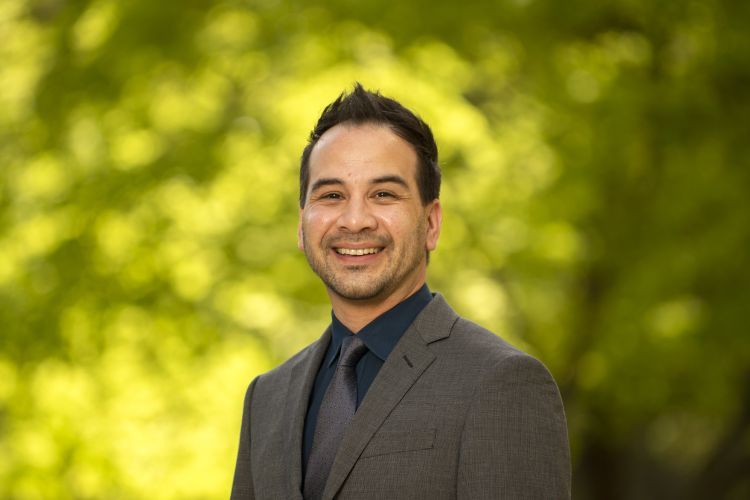 Mario Fuentez ’02, ’11, director of enrollment access and inclusion