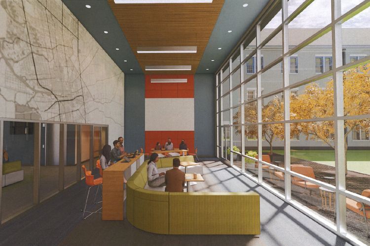 Southwest Hall rendering