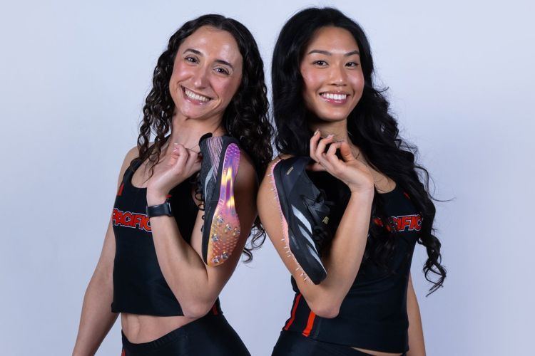 Talia Johnson ’25 and Serena Yee ’26