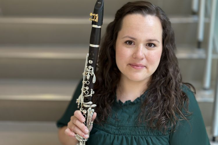 Clarinetist Brooke Miller