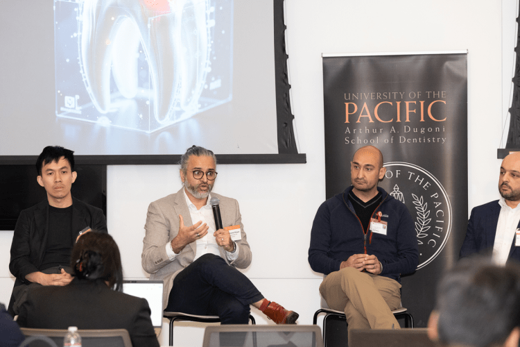 panelists at the AI symposium