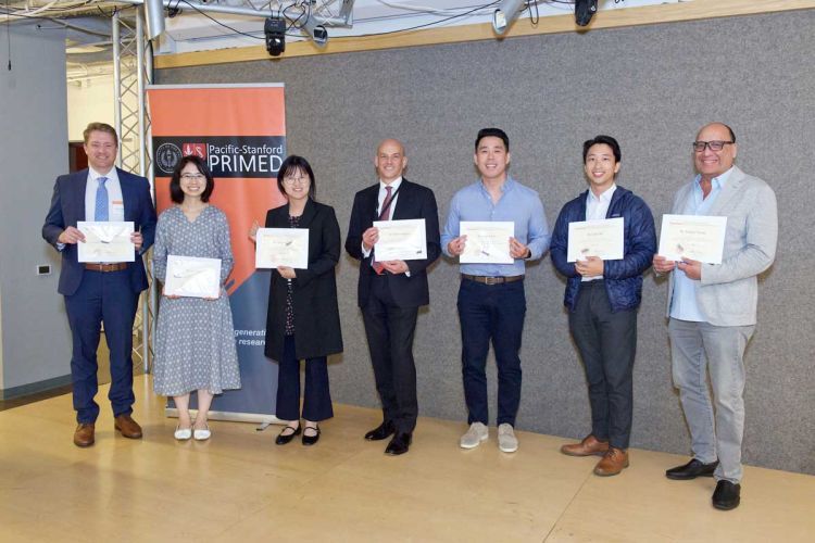 Holding up certificates