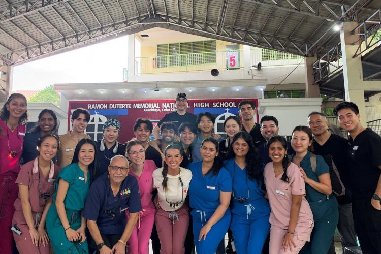 Dugoni School volunteers in the Philippines, fall 2026